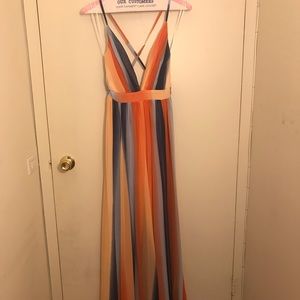 Long flowy maxi dress